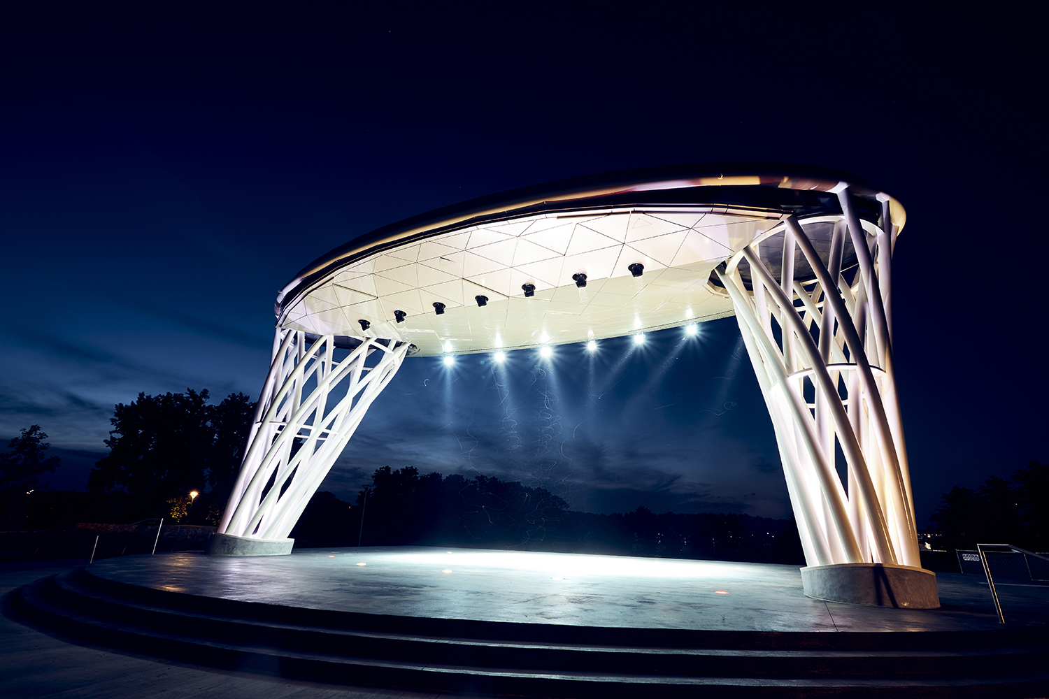 Amphitheatre area requirements picture